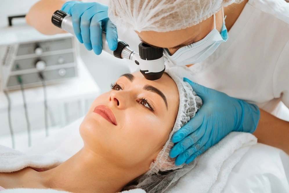 Clinic skin treatment planning