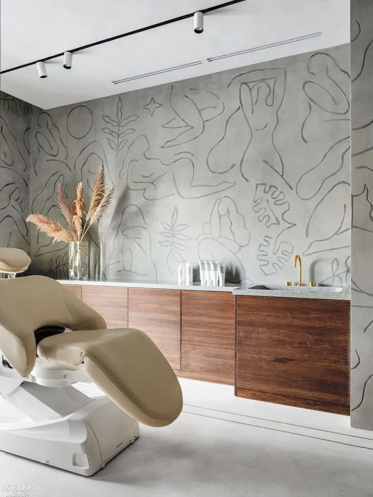 Skin care consultation room